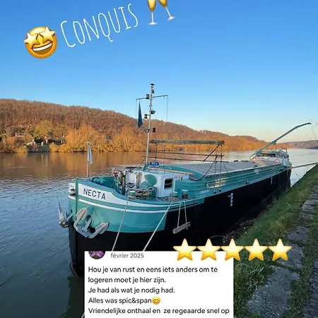 La Peniche Necta Bateau-hôtel Huy